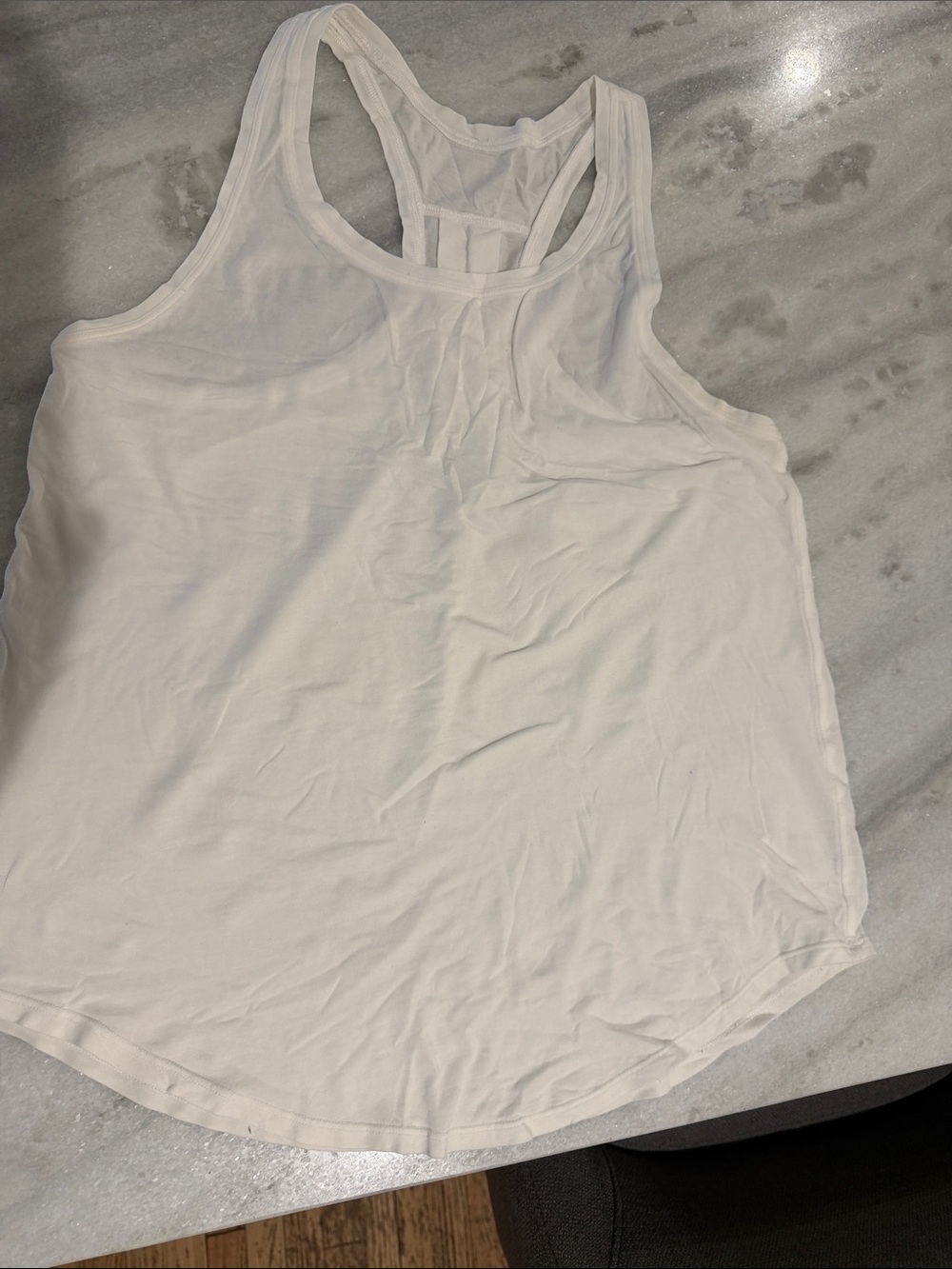 lululemon athletica White Racerback Tank